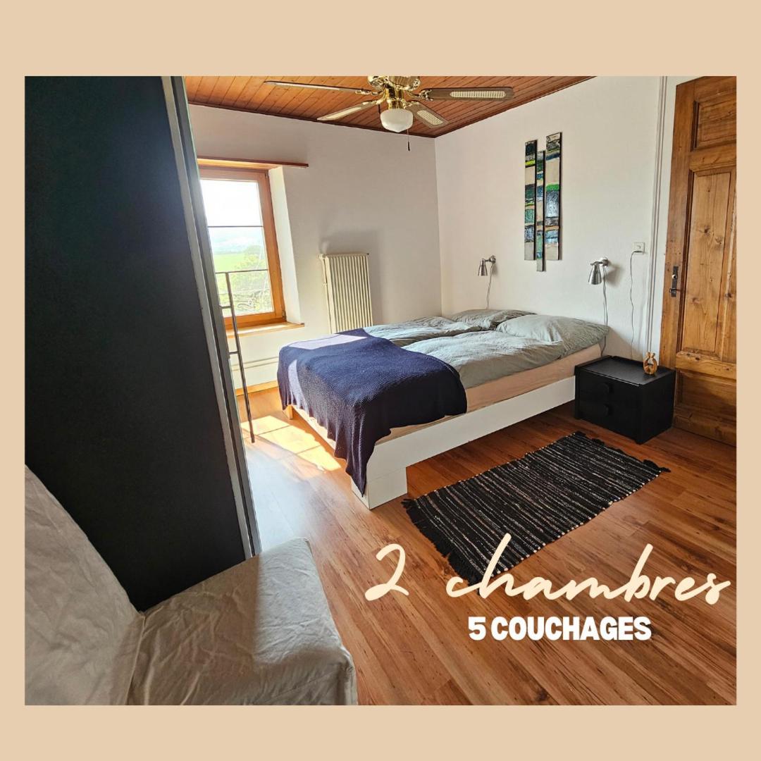 La Ferme Du Solvat Apartment Courcelon Luaran gambar