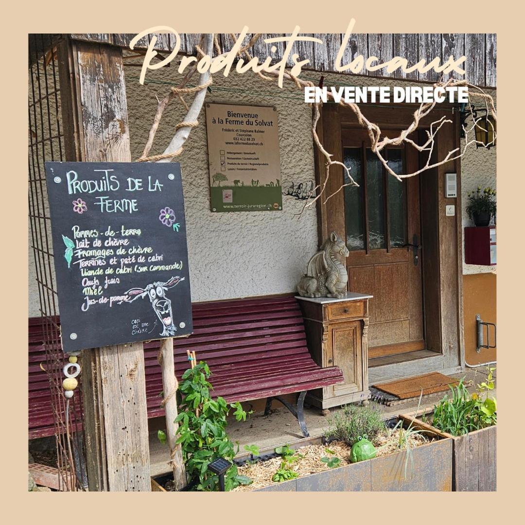 La Ferme Du Solvat Apartment Courcelon Luaran gambar